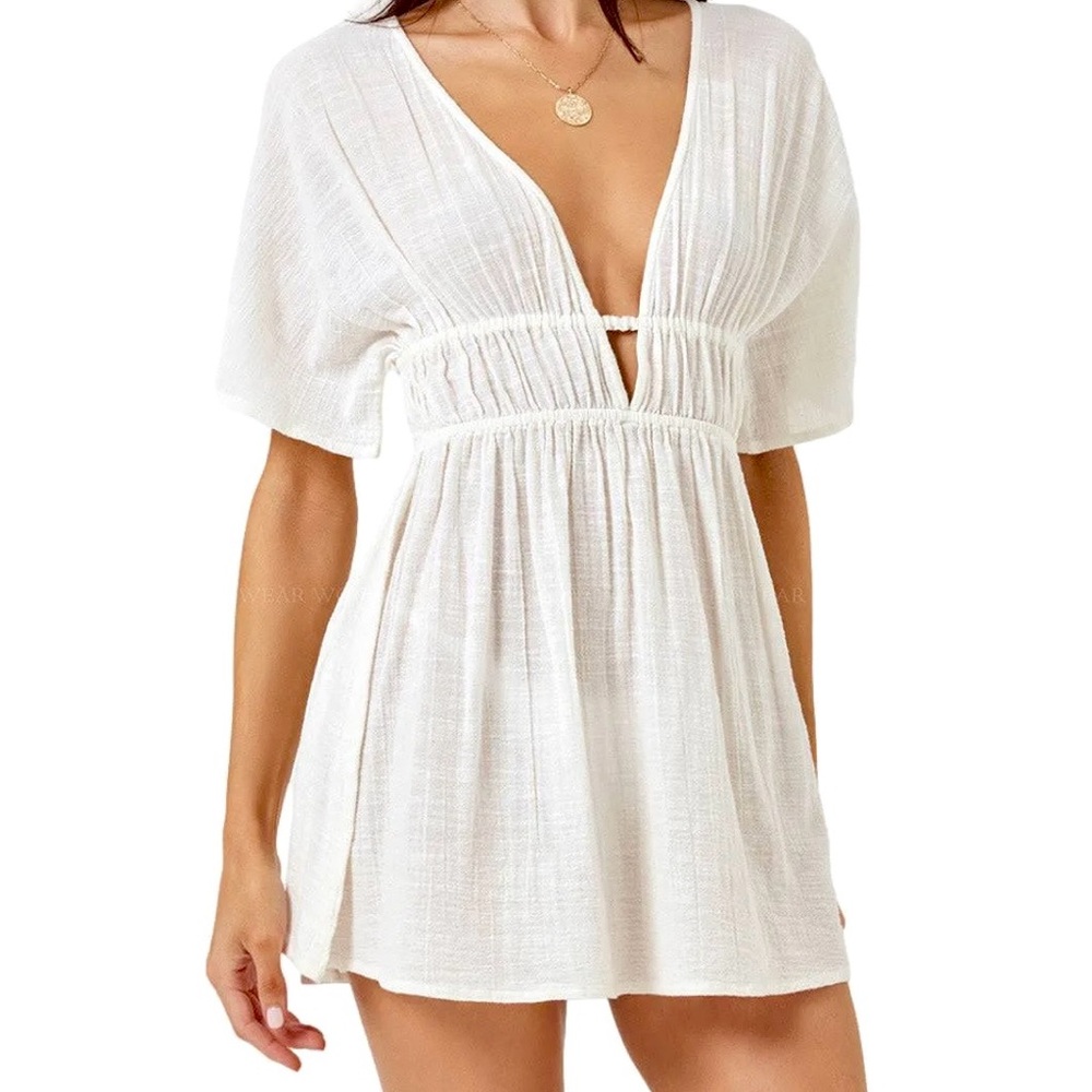 Anthropology L*Space Ocean Eyes Tunic
